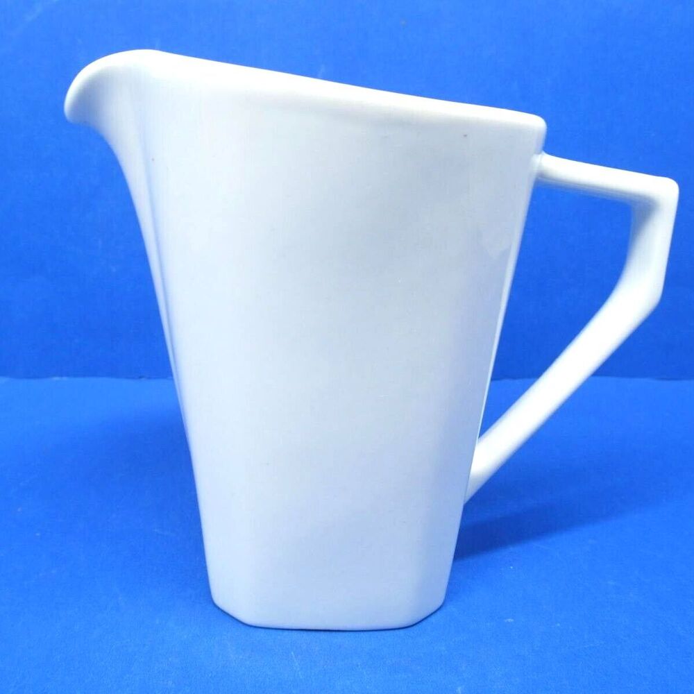 Spode A Symmetry With Aiden Byrne White 10 oz Creamer Discontinued
